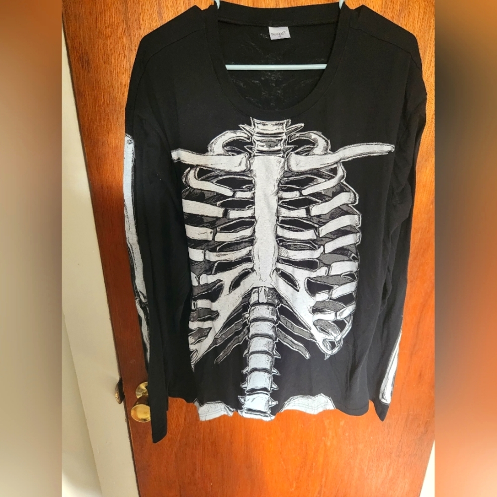 Skeleton shirt, long sleeve